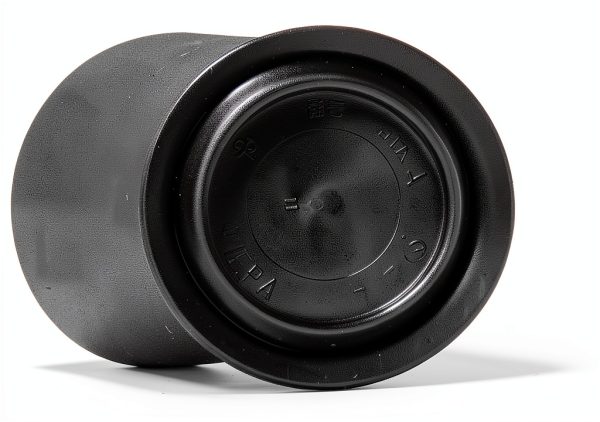 2 1/2" 2.5 inch Flush Mount Black Plastic Body and Sheet Metal Hole Plug Qty 5-3