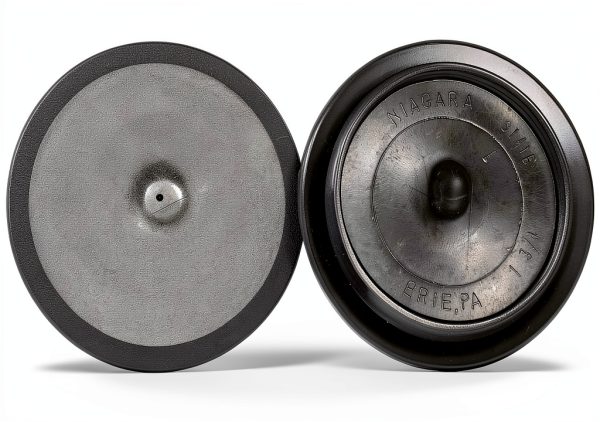 2 1/2" 2.5 inch Flush Mount Black Plastic Body and Sheet Metal Hole Plug Qty 5-1