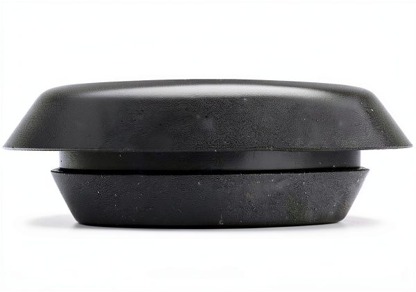 2 1/2" 2.5 inch Flush Mount Black Plastic Body and Sheet Metal Hole Plug Qty 5-0