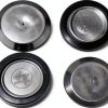 2 1/2" 2.5 inch Flush Mount Black Plastic Body and Sheet Metal Hole Plug Qty 5-2