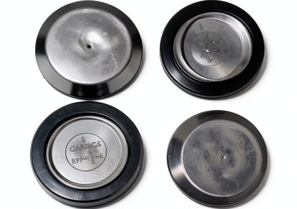 2 1/2" 2.5 inch Flush Mount Black Plastic Body and Sheet Metal Hole Plug Qty 5-2