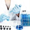 90 Pcs Silicone Rubber Hole Plugs, 9 Sizes Diameter T-Type Solid Silicone Rubber Plug Caps for Powder Coating Bottle Tubing-4
